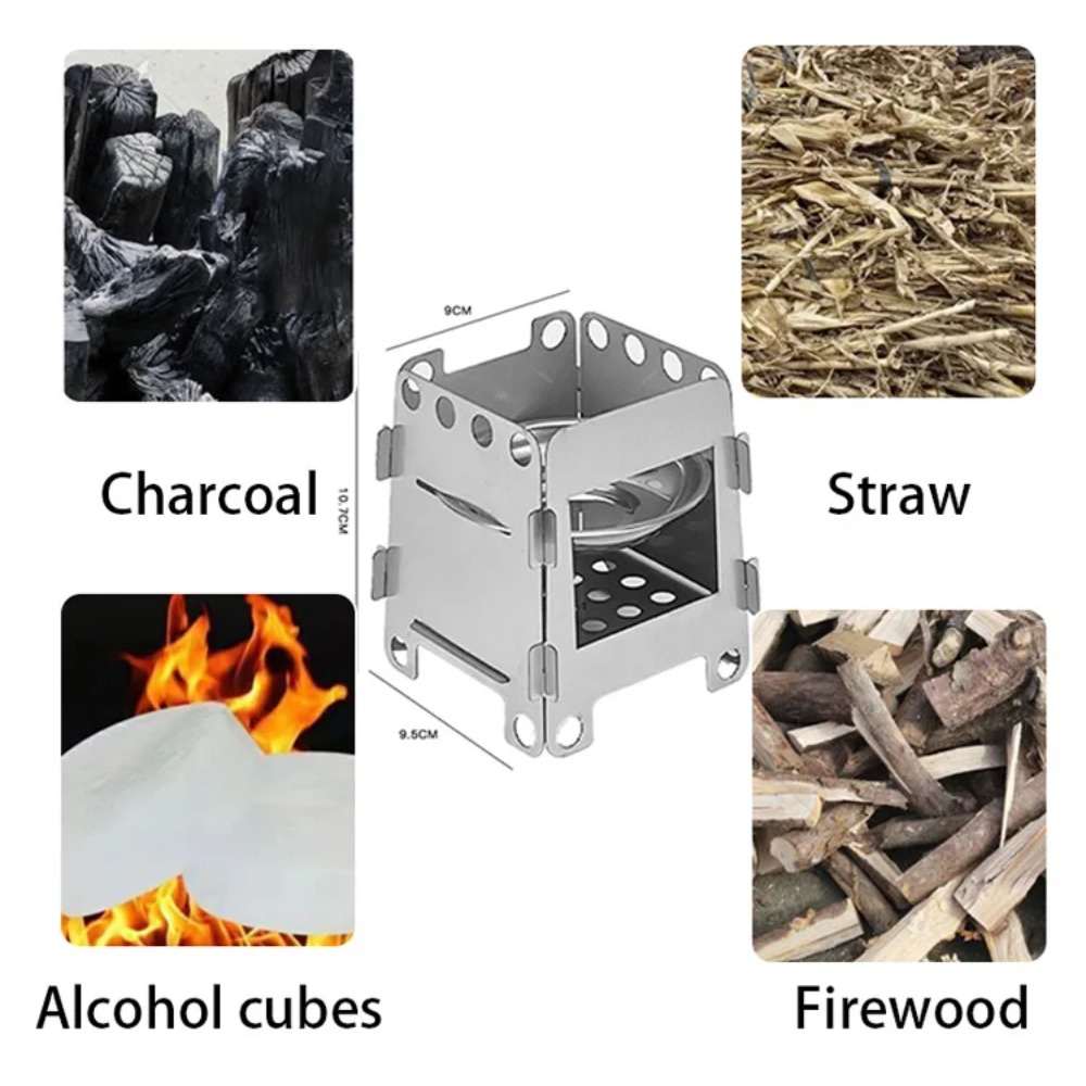 Camping Furnace Wood Stove Alc - Outdoor Camping Stove Wood reseña y precio