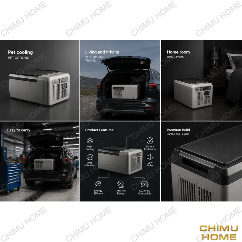【CHIMU HOME】 650W Portable Air - Outdoor Camping Air Conditioner reseña y precio