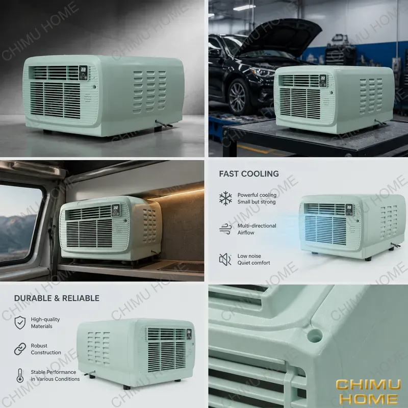 【CHIMU HOME】 650W Portable Air - Outdoor Camping Air Conditioner reseña y precio