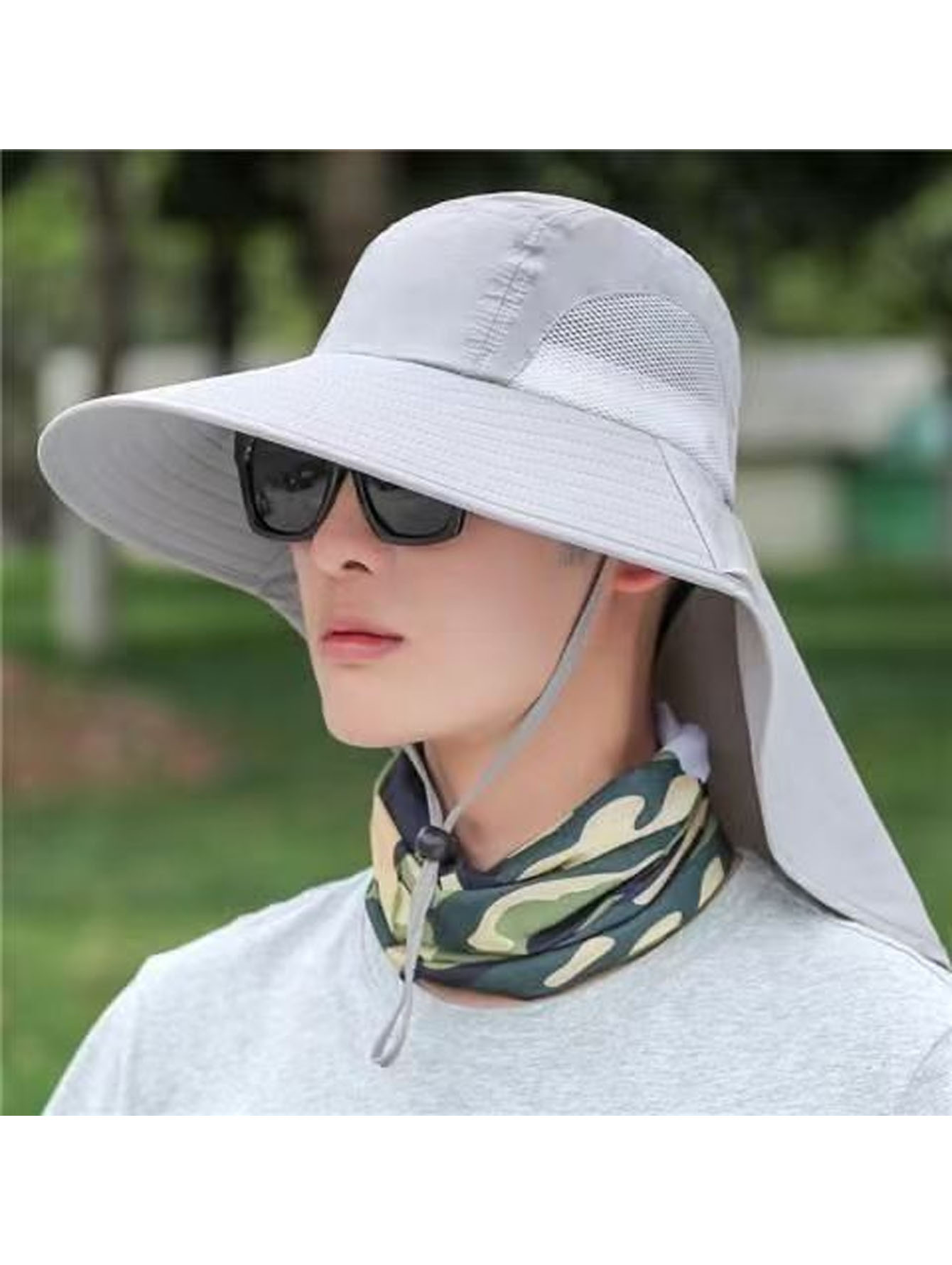 Shawl sun hat, hand washable,  - Outdoor Camping Hat reseña y precio