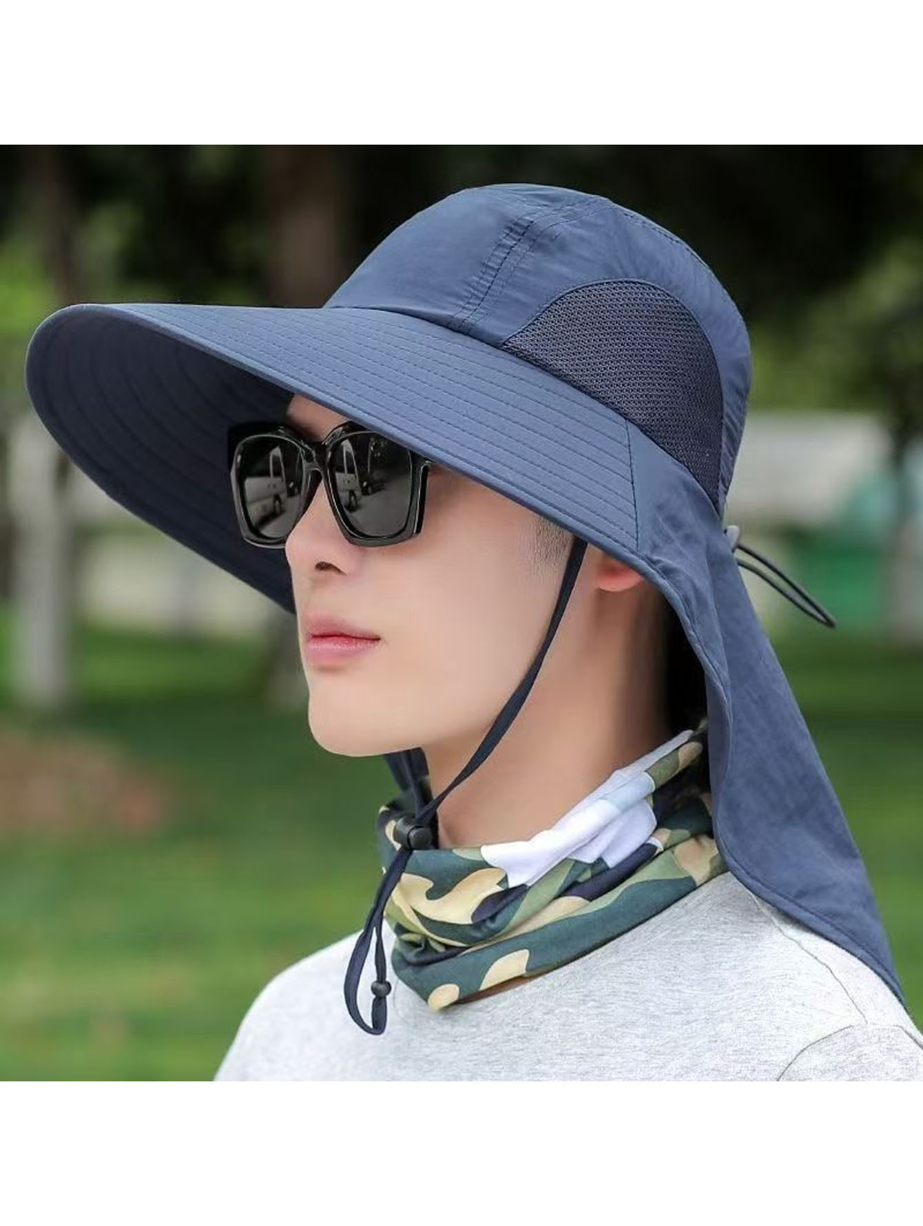 Shawl sun hat, hand washable,  - Outdoor Camping Hat reseña y precio