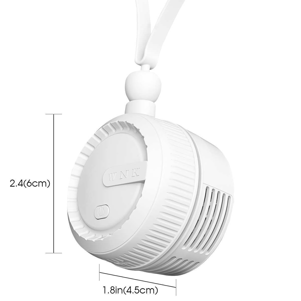 USB Rechargeable Neck Fan Blad - Outdoor Camping Fan reseña y precio