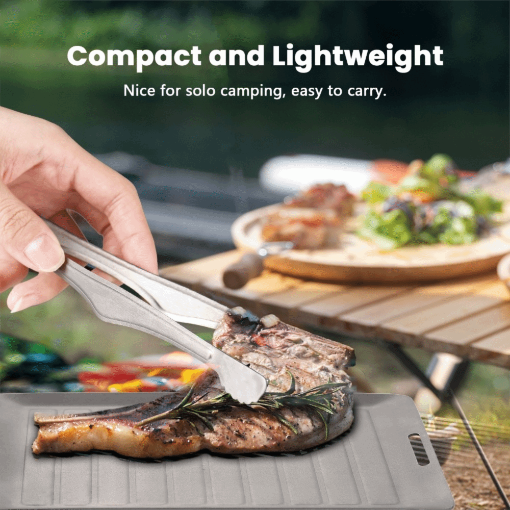 Durable Titanium Camping Grill - Outdoor Camping Cooking Set reseña y precio