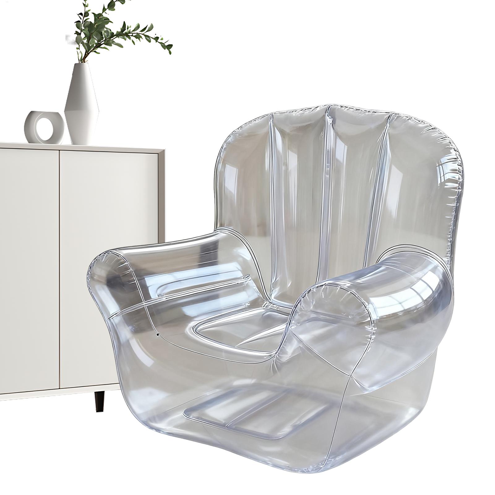 Thickened Transparent Sofa PVC - Outdoor Camping Recliner reseña y precio