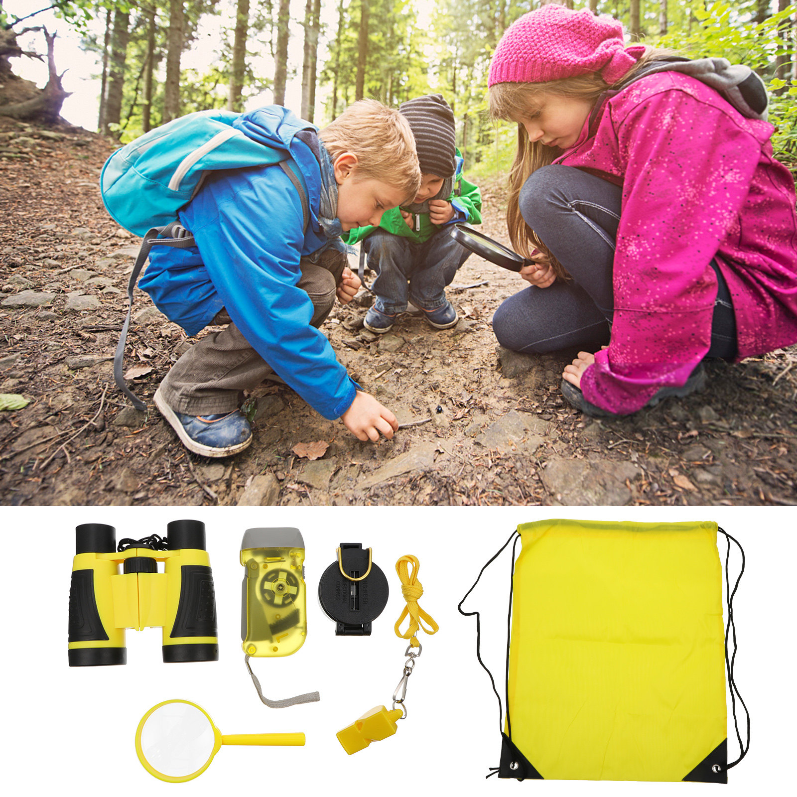 1Set Kids Nature Exploration K - Outdoor Camping Kit reseña y precio