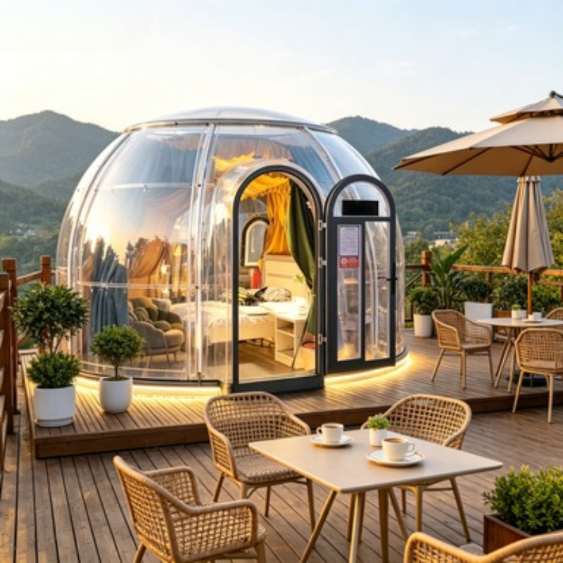Modern Star Dome House Geodesi - Outdoor Camping Dome reseña y precio