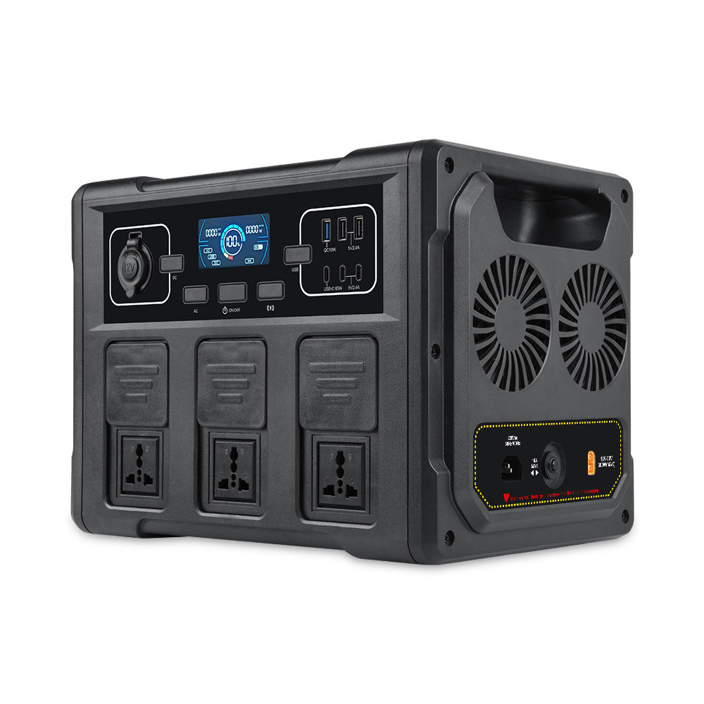1200W Portable Solar Generator - Battery Outdoor Camping reseña y precio