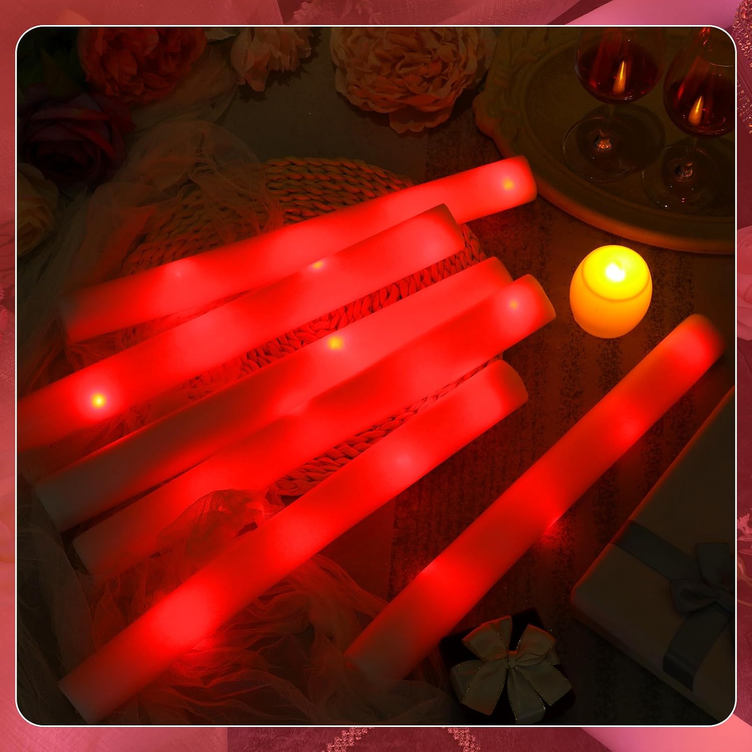 20/30pcs LED Glow Cheer Sticks - Glow Sticks Survival reseña y precio