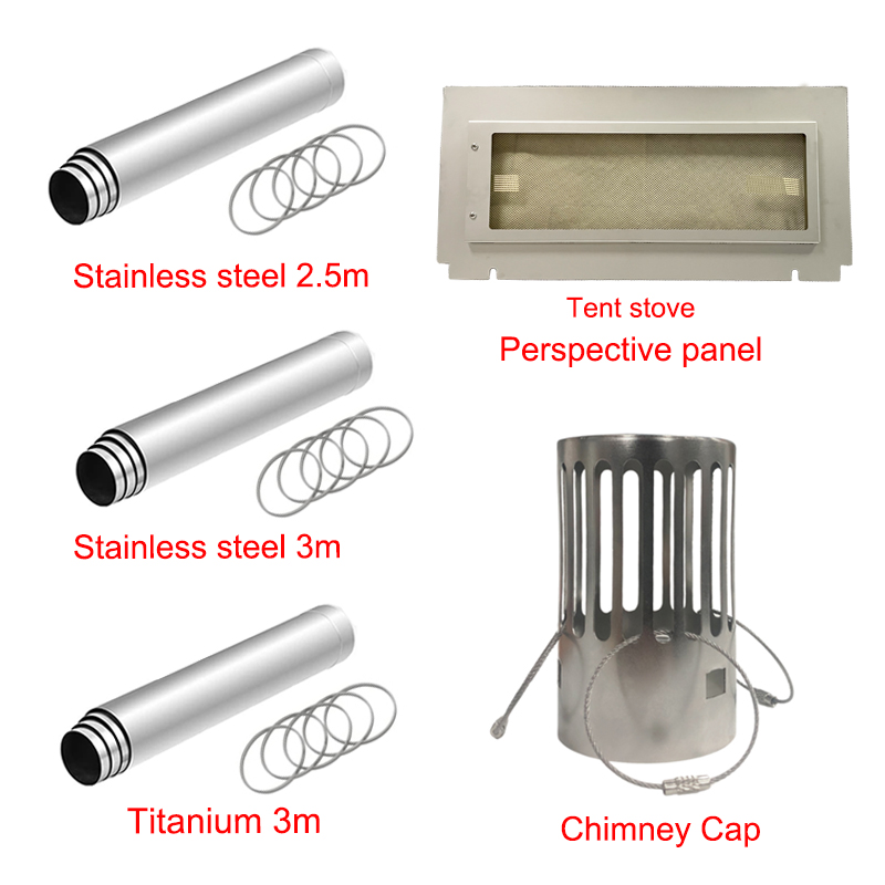 Camping Wood Stove Chimney Cap - Outdoor Camping Stove Wood reseña y precio
