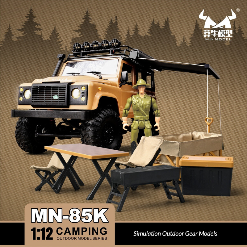 Mn Model Mn-85k 1:12 Scale Sim - Outdoor Camping Kit reseña y precio