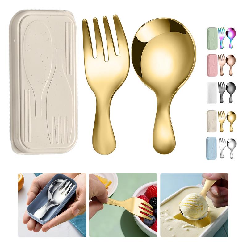 Stainless Steel Tableware Set  - Outdoor Camping Cooking Set reseña y precio