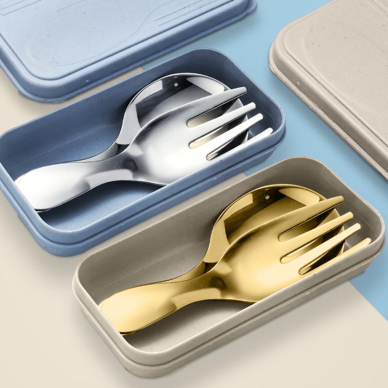 Stainless Steel Tableware Set  - Outdoor Camping Cooking Set reseña y precio
