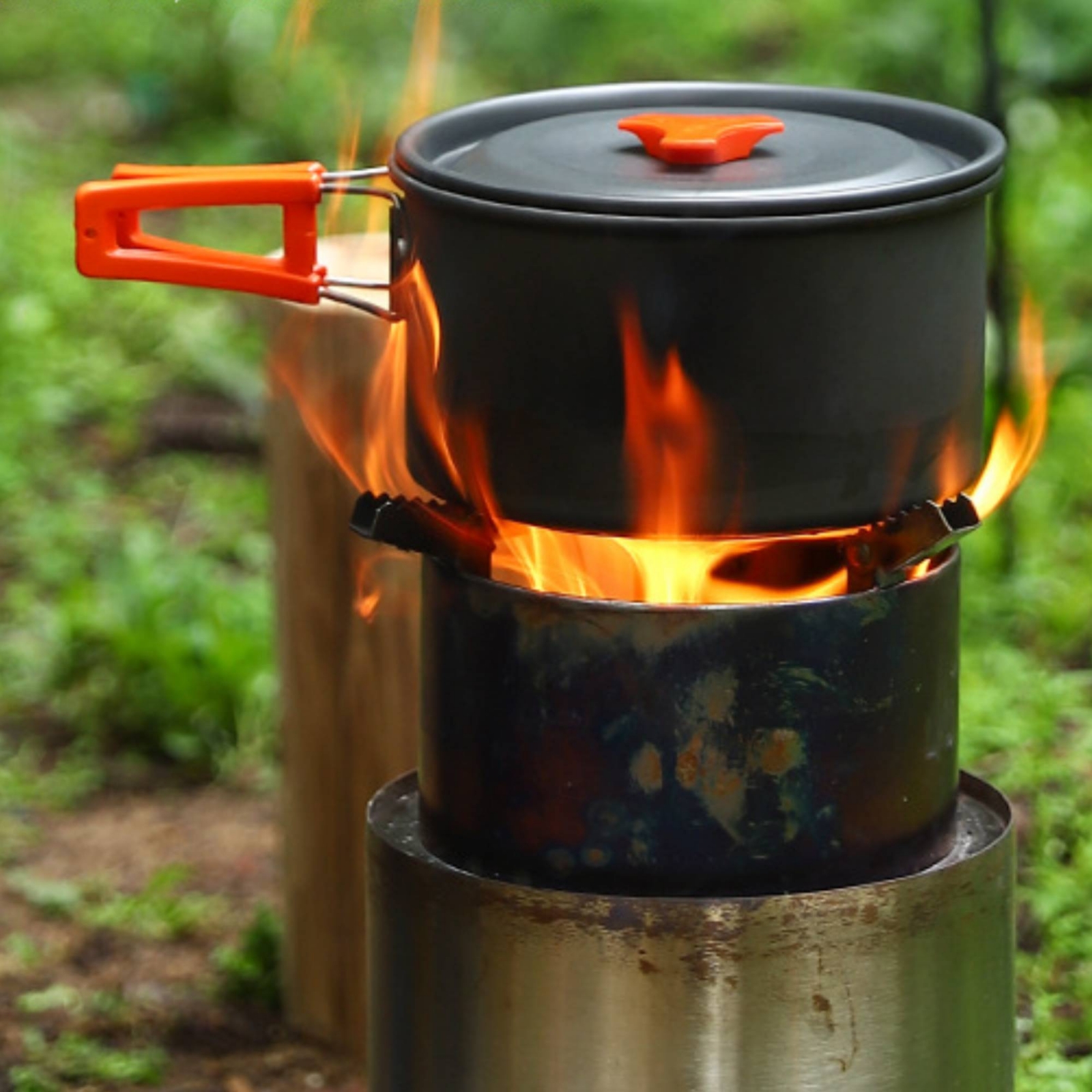Camping Pot and Kettle Set Nes - Outdoor Camping Cooking Set reseña y precio