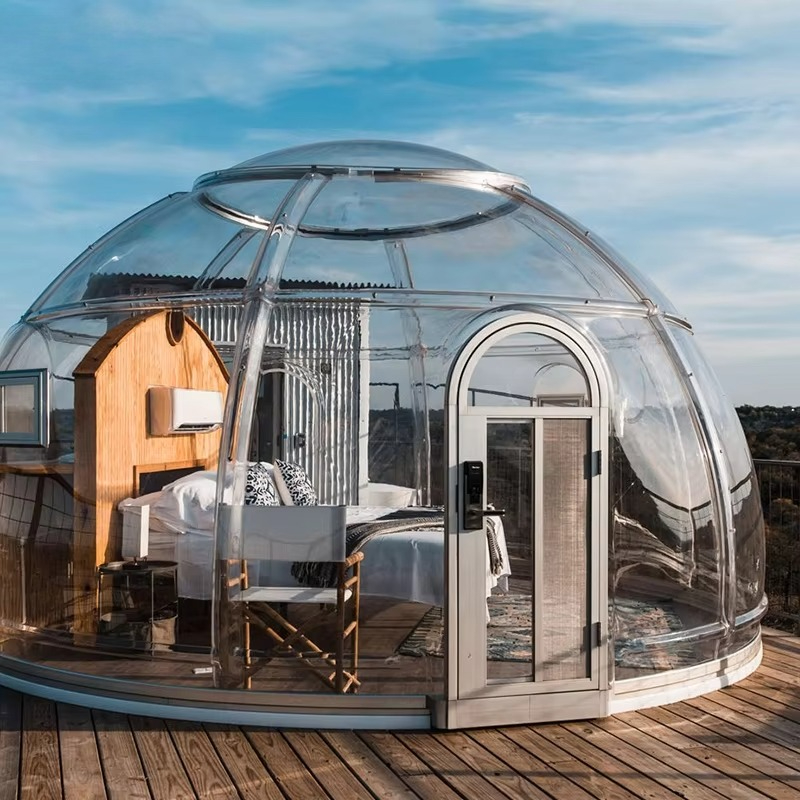 Glamping Dome Tent Outdoor Hot - Outdoor Camping Dome reseña y precio