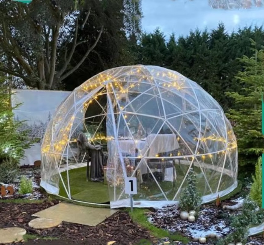 Glamping Dome Tent Outdoor Hot - Outdoor Camping Dome reseña y precio
