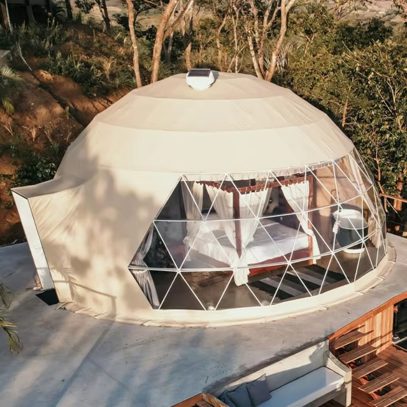 Glamping Dome Tent Outdoor Hot - Outdoor Camping Dome reseña y precio