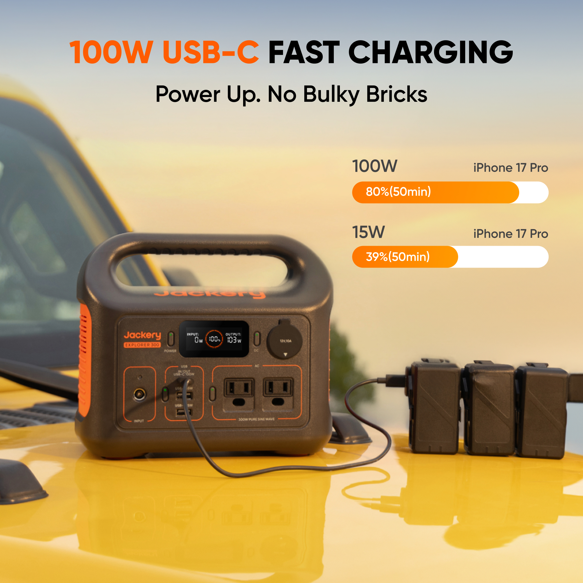 Jackery Portable Power Station - Outdoor Camping Kit reseña y precio