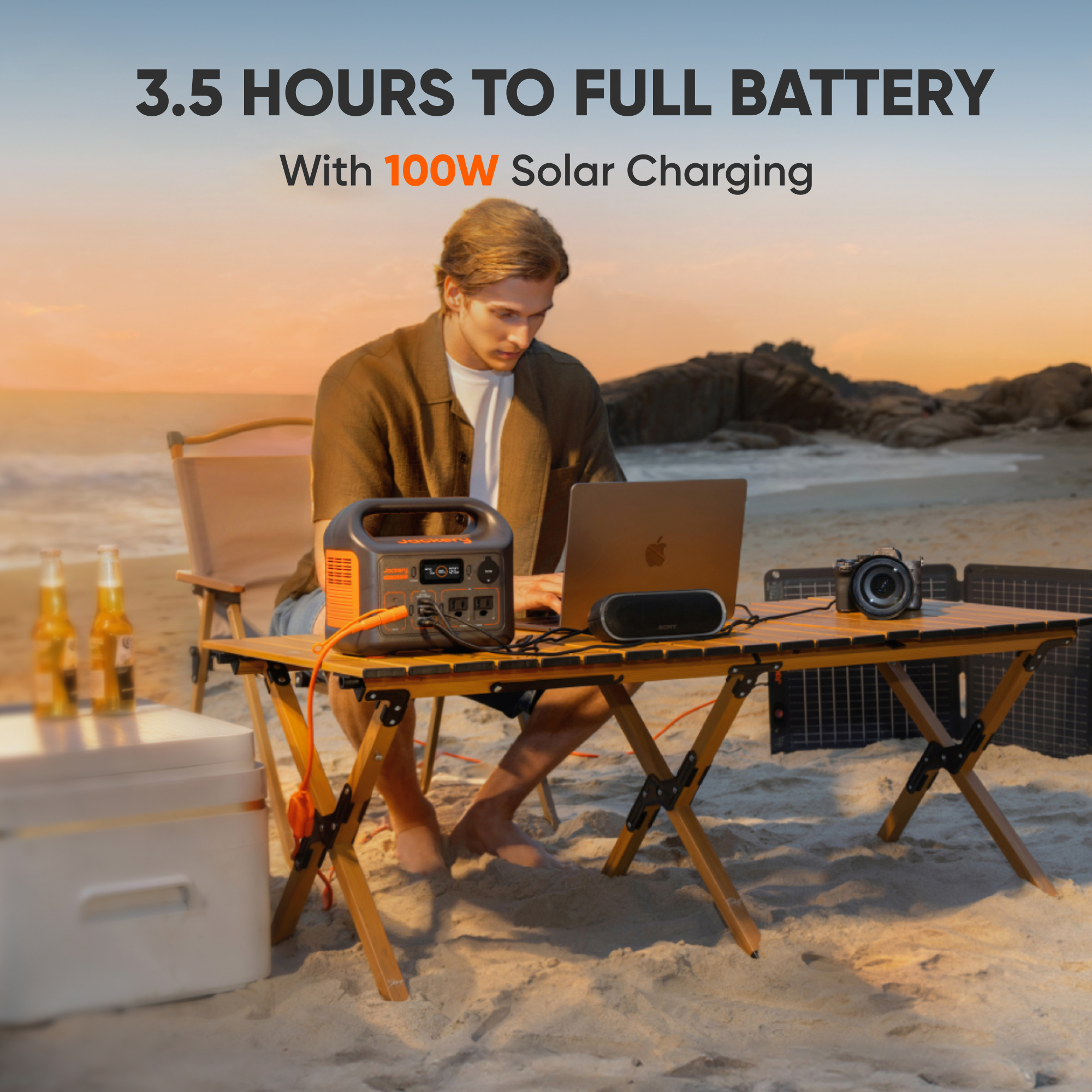 Jackery Portable Power Station - Outdoor Camping Kit reseña y precio