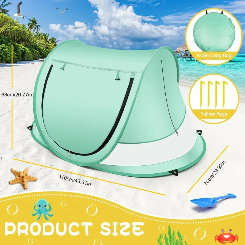 Toddler Beach Tent Outdoor Bab - Outdoor Camping Dome reseña y precio