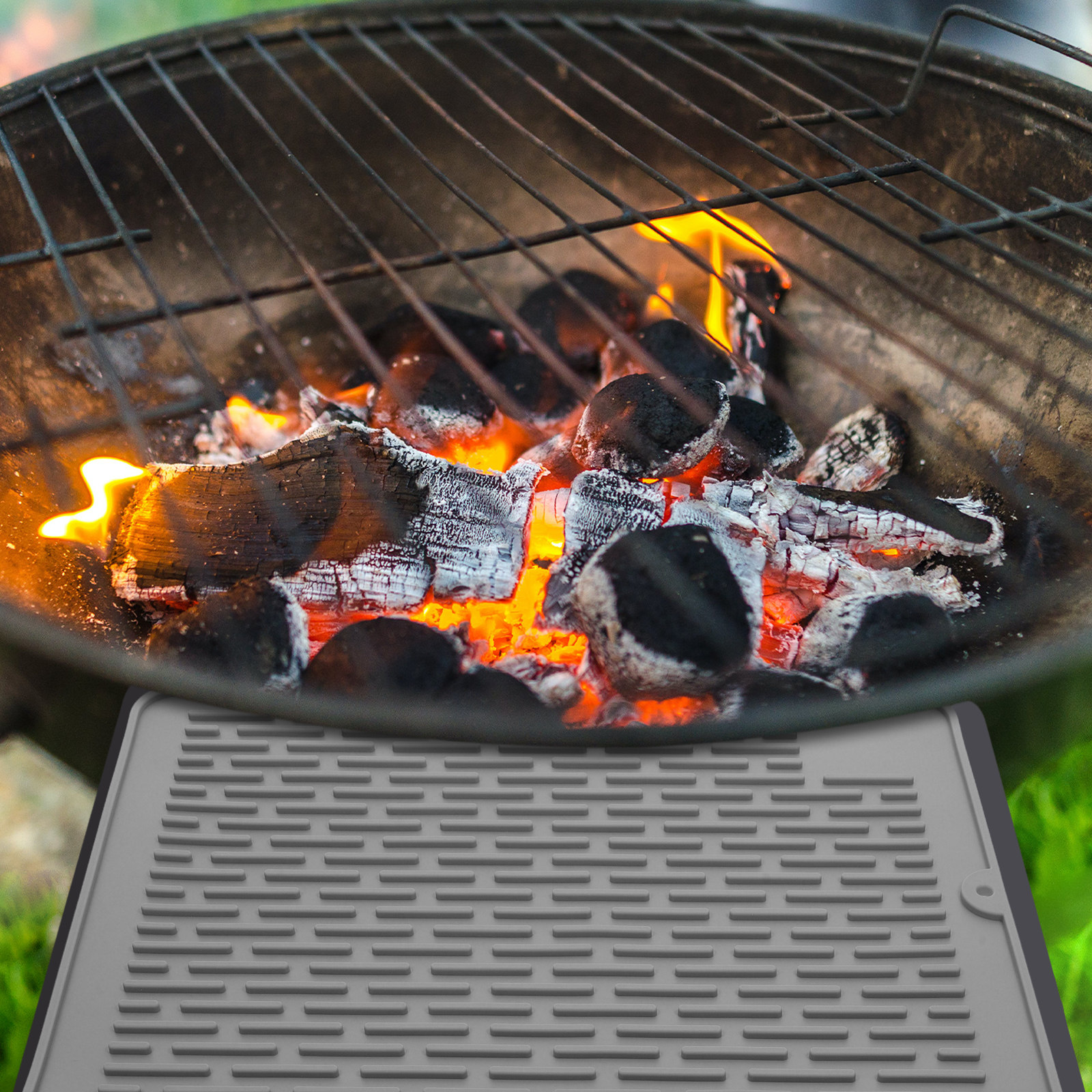1pc Silicone Grill Mat Multipu - Outdoor Gas Stove reseña y precio