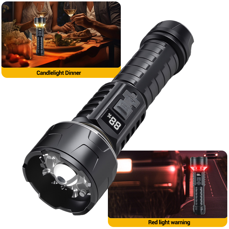 COB LED Flashlight Rechargeabl - Outdoor Camping Adventure reseña y precio