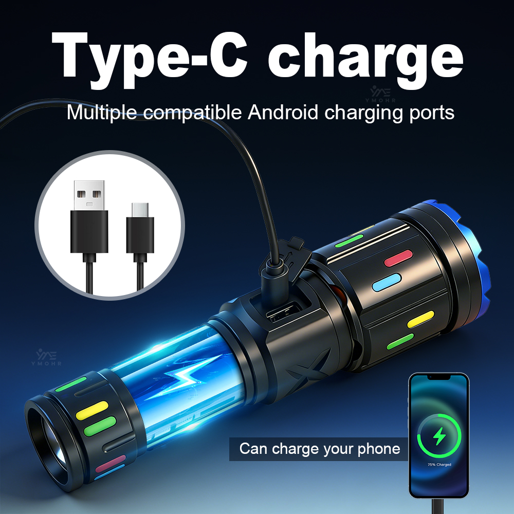 XHP70 High Power Camping Flash - Battery Outdoor Camping reseña y precio