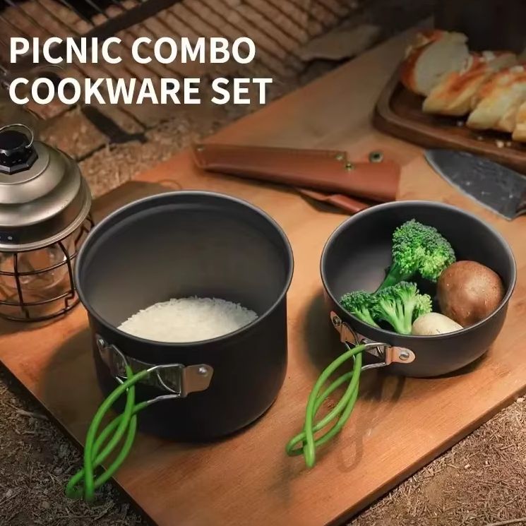 Outdoor Hiking Picnic Cookware - Outdoor Camping Cooking Set reseña y precio