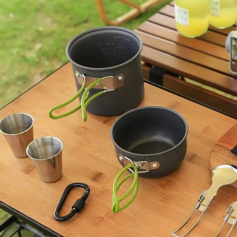 Outdoor Hiking Picnic Cookware - Outdoor Camping Cooking Set reseña y precio