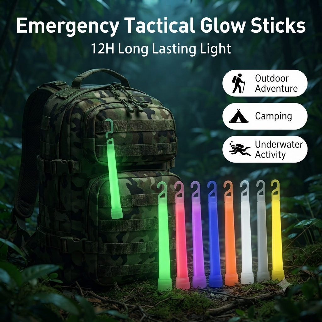 6-Inch Tactical Glow Sticks fo - Glow Sticks Survival reseña y precio