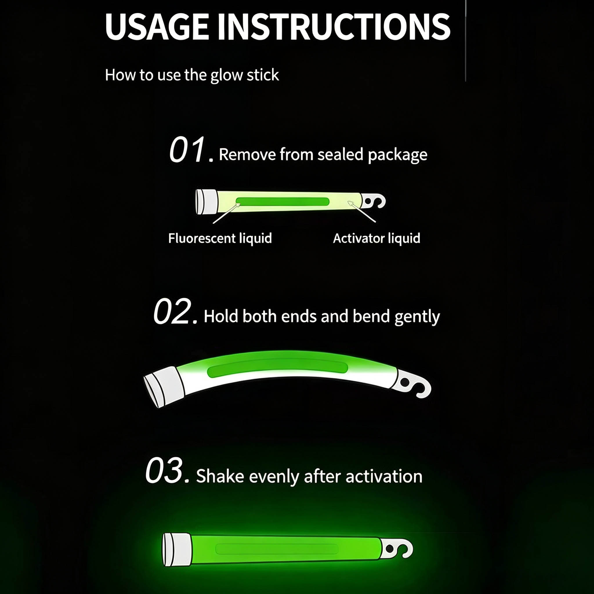6-Inch Tactical Glow Sticks fo - Glow Sticks Survival reseña y precio