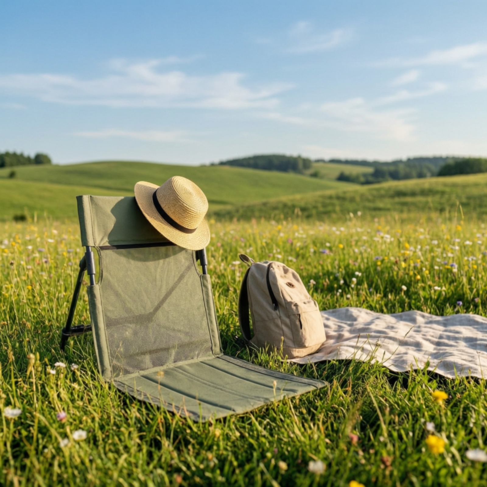 Foldable Ground Chair Low-to-t - Outdoor Camping Recliner reseña y precio