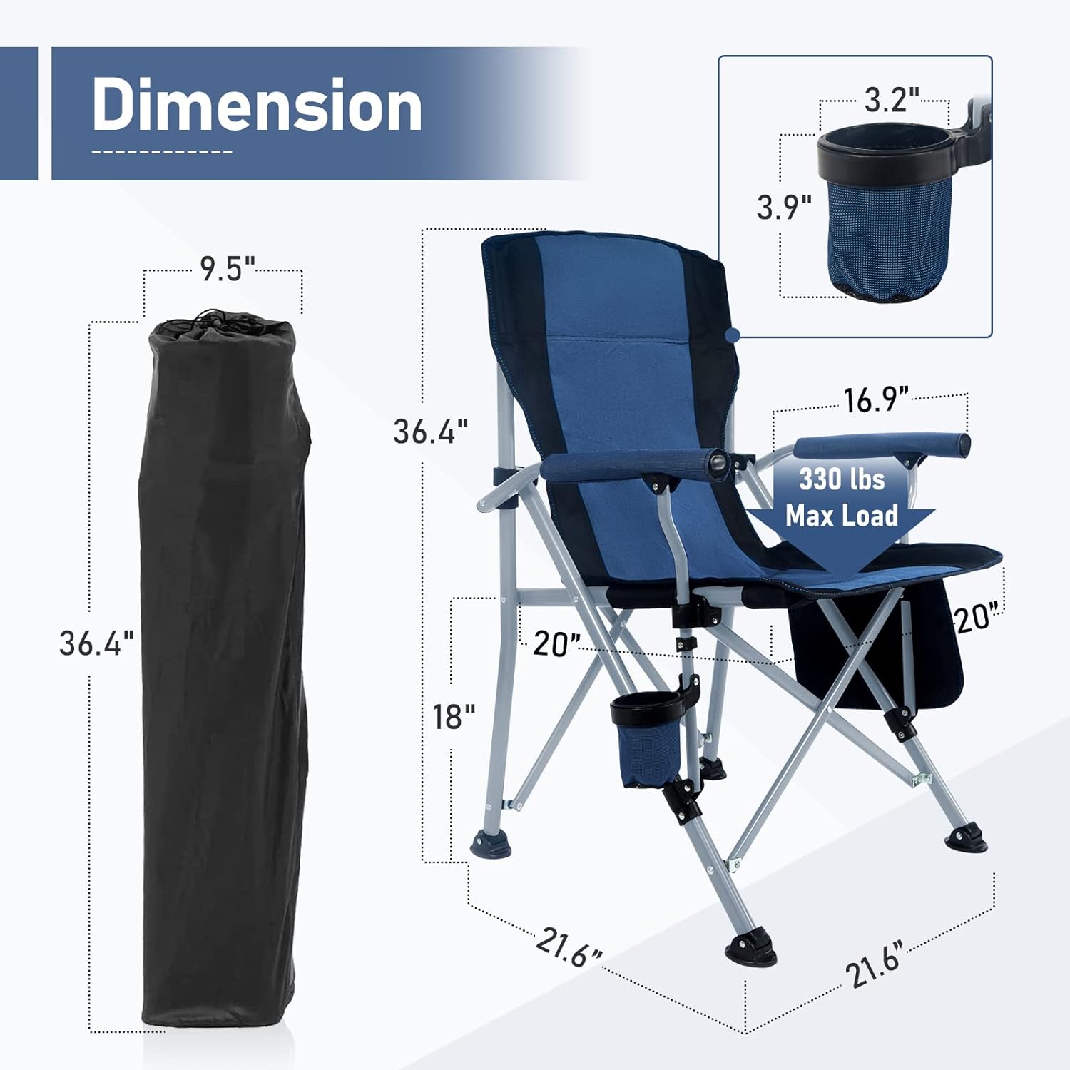 Outdoor Camping Folding Portab - Outdoor Camping Recliner reseña y precio
