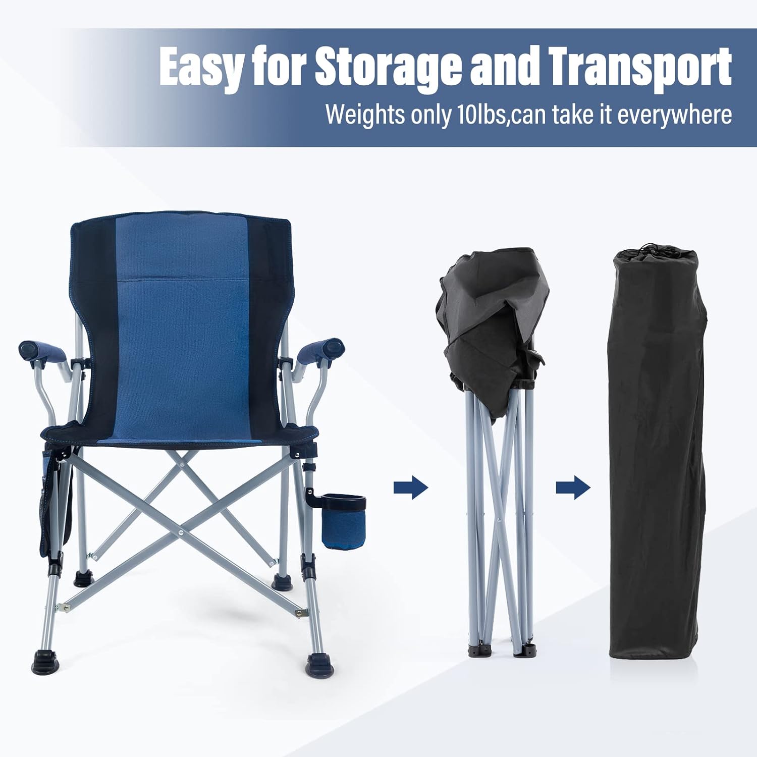 Outdoor Camping Folding Portab - Outdoor Camping Recliner reseña y precio