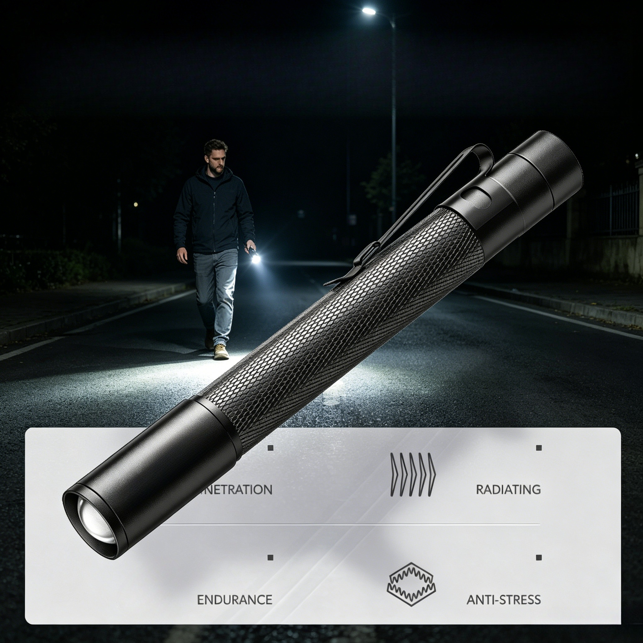 Aluminum Alloy Mini LED Pen Fl - Outdoor Camping Adventure reseña y precio