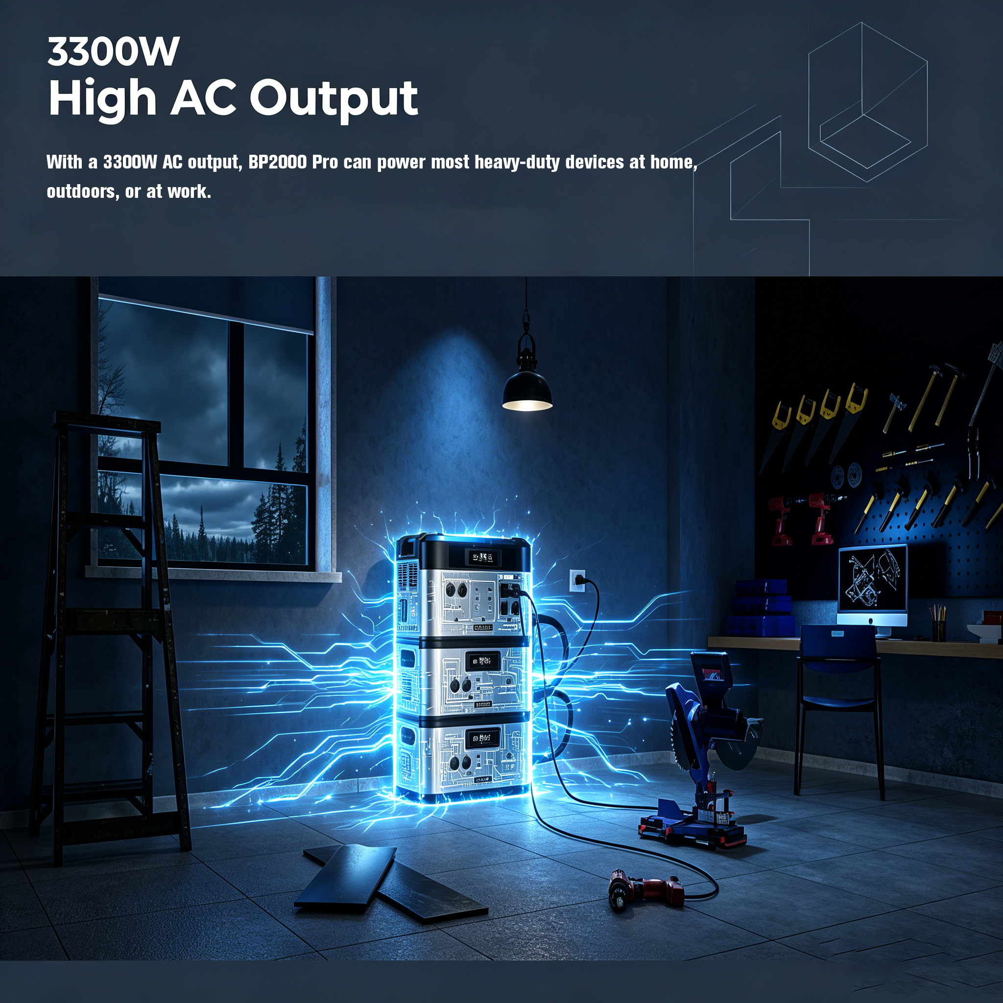 OUKITEL BP2000 PRO Portable Po - Outdoor Camping Kit reseña y precio