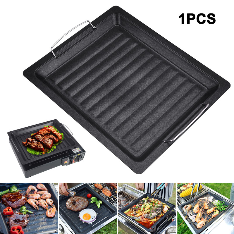 Outdoors Thick Square Grill Pa - Outdoor Camping Cooking Set reseña y precio