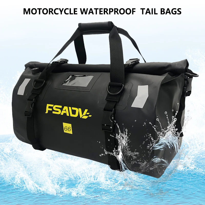 Motorcycle Luggage Tail Bags B - Camping Quad reseña y precio