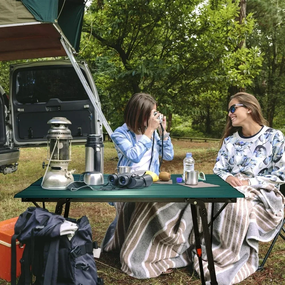 For Portable Camping Table wit - Outdoor Camping Cooking Table reseña y precio