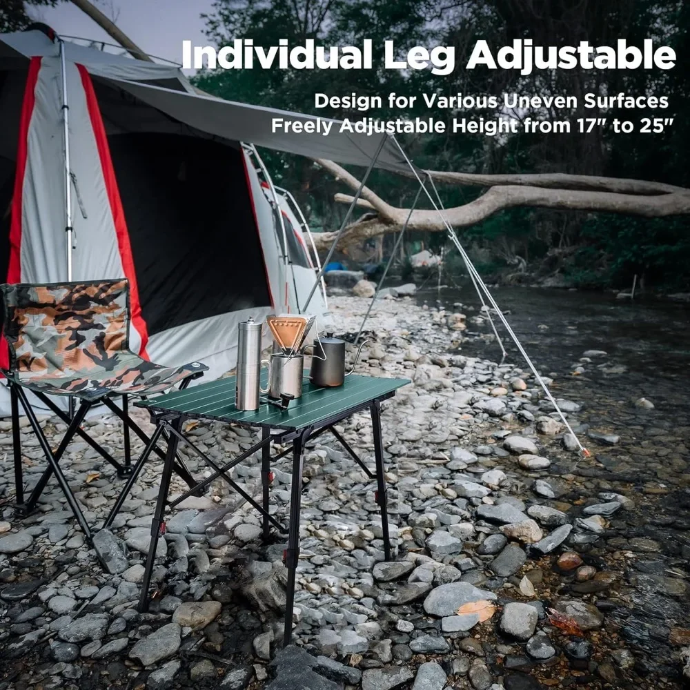 For Portable Camping Table wit - Outdoor Camping Cooking Table reseña y precio