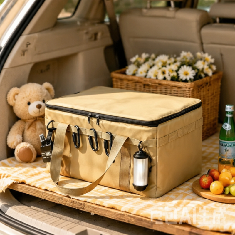 30L Khaki Foldable Oxford Tact - Outdoor Camping Kitchen Table reseña y precio