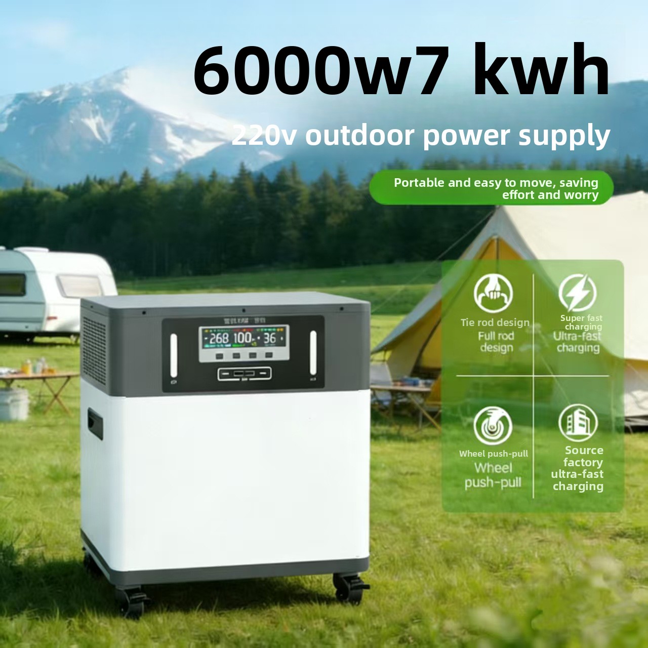Lithium Ion Battery Outdoor Mo - Battery Outdoor Camping reseña y precio