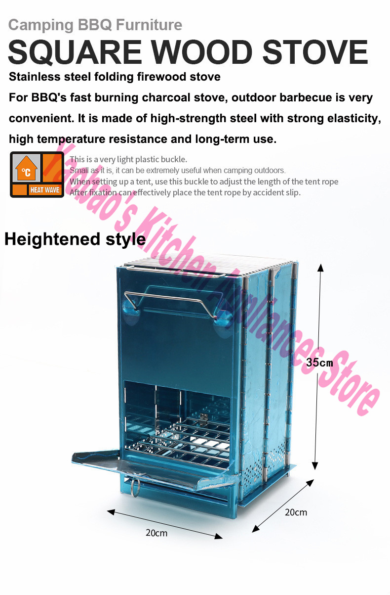 Wood Stove Outdoor Camping Equ - Outdoor Camping Stove Wood reseña y precio