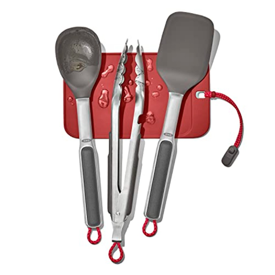 Outdoor 4-Piece Camp Stove Coo - Outdoor Camping Cooking Set reseña y precio