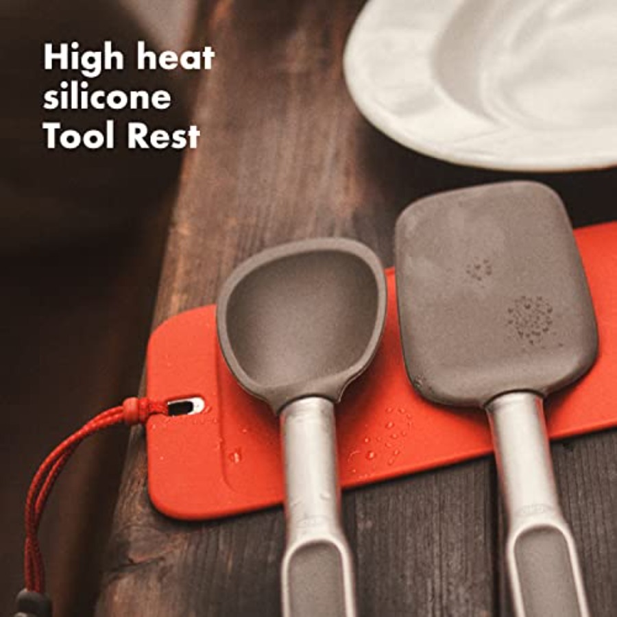 Outdoor 4-Piece Camp Stove Coo - Outdoor Camping Cooking Set reseña y precio