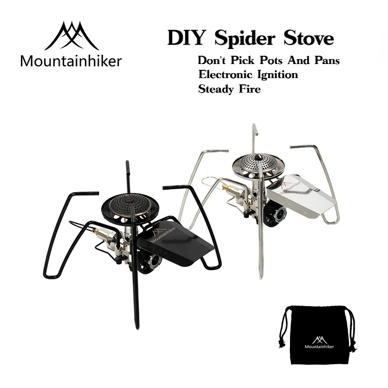 MOUNTAINHIKER Spider Stove Out - Outdoor Camping Stove Wood reseña y precio
