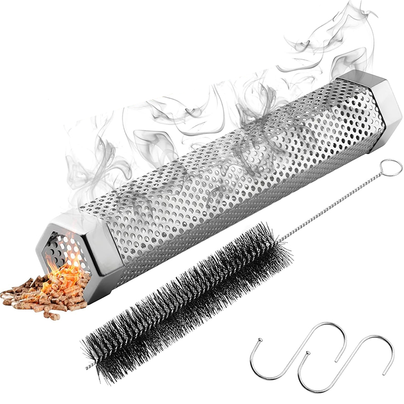 LMETJMA Camping Pellet Smoker  - Outdoor Camping Stove Wood reseña y precio