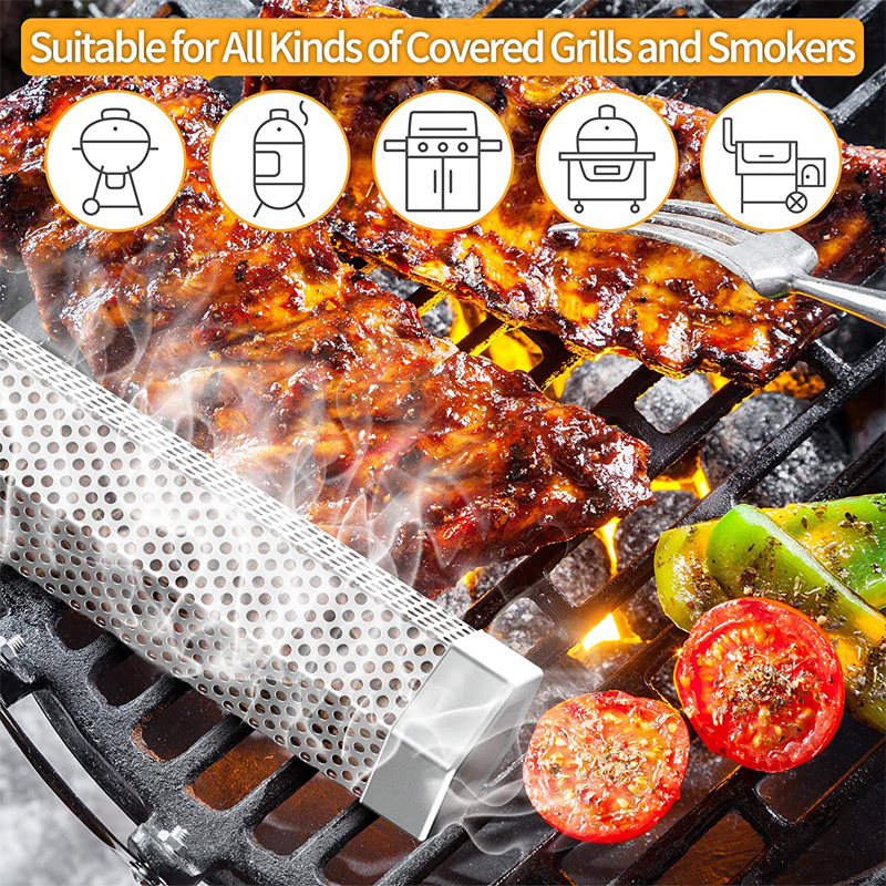LMETJMA Camping Pellet Smoker  - Outdoor Camping Stove Wood reseña y precio