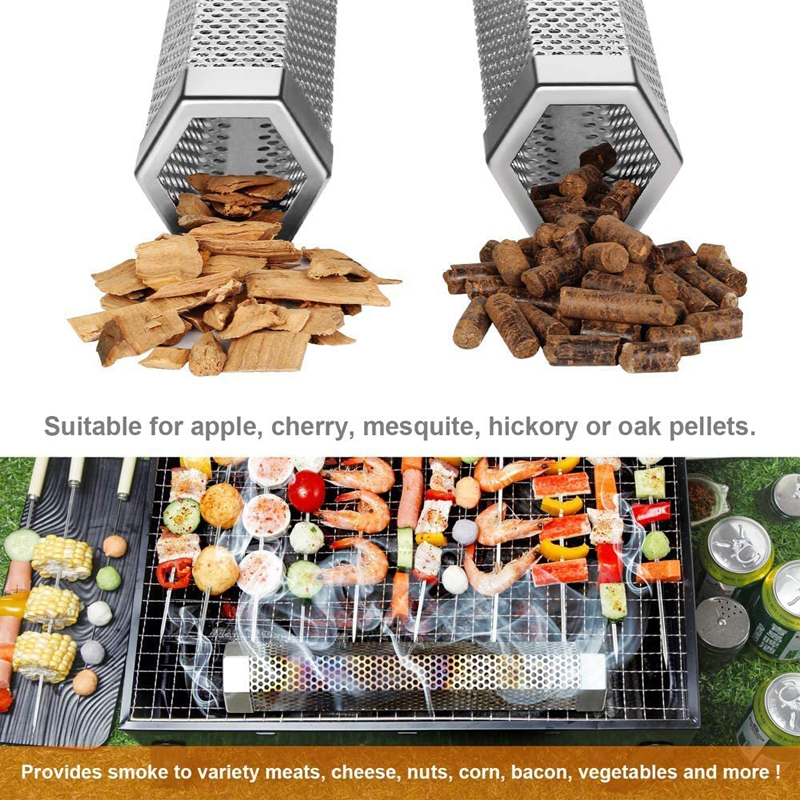 LMETJMA Camping Pellet Smoker  - Outdoor Camping Stove Wood reseña y precio