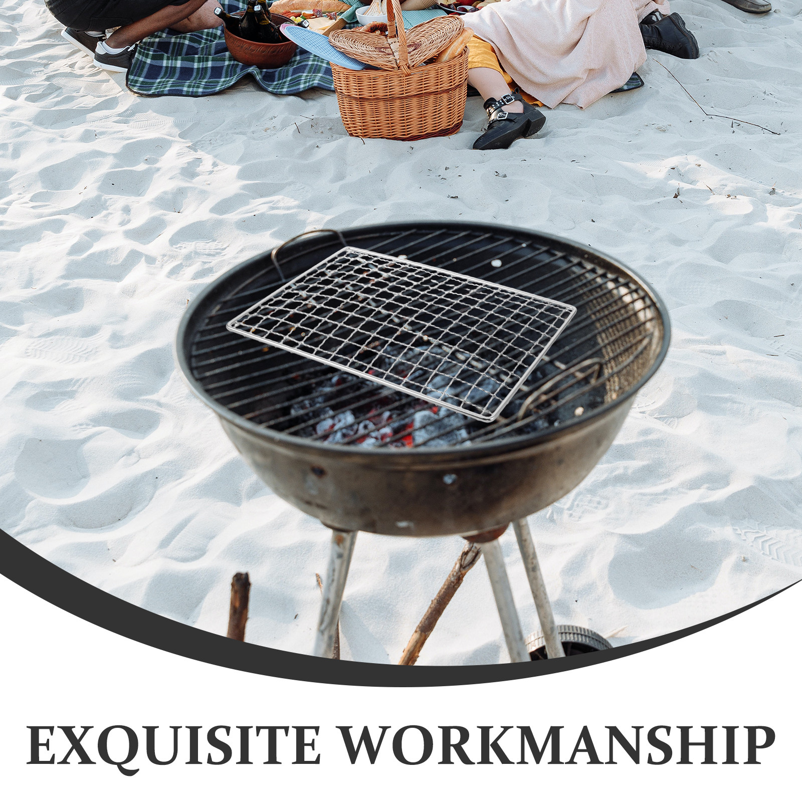 Stainless Steel Grill Mat Non  - Outdoor Gas Stove reseña y precio