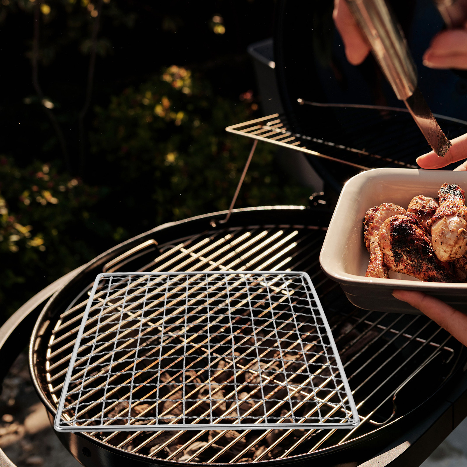 Stainless Steel Grill Mat Non  - Outdoor Gas Stove reseña y precio